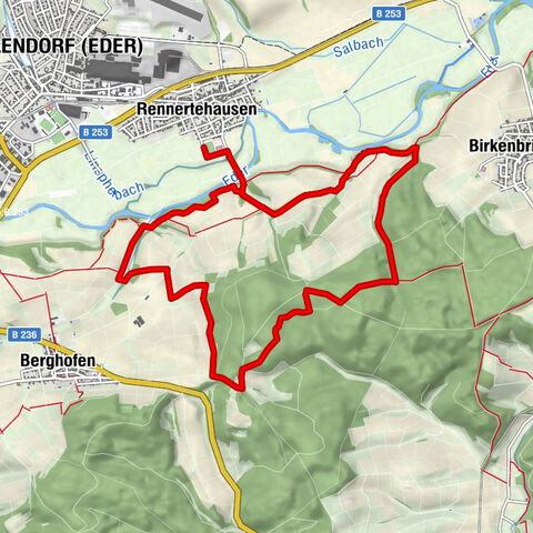 Cliff path near Allendorf (Eder)-Rennertehausen