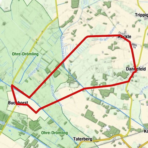 Stork Route - Cycling in the Drömling