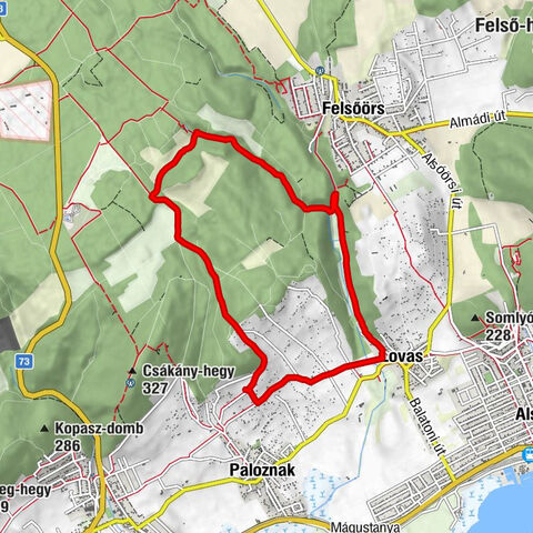 Paloznak-Király kút-Lovas