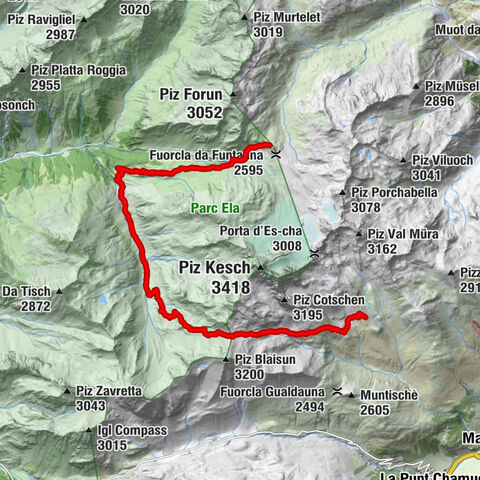 Kesch-Trek stage 3