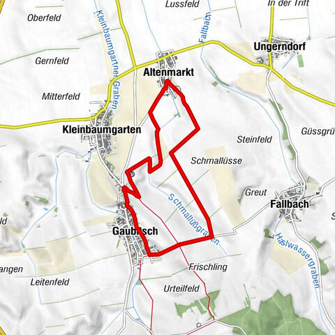 Weinbergweg Gaubitsch ("Tut gut!"-Schritteweg)