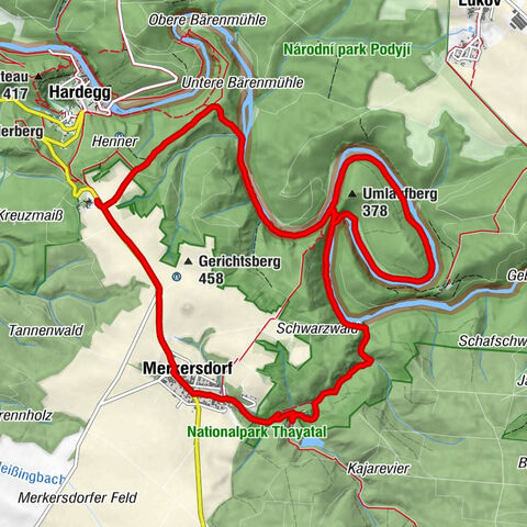 Rundwanderung Nationalpark THAYATAL