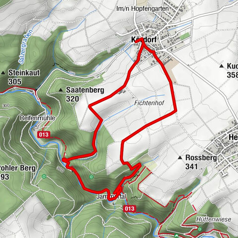 Kördorf  kleiner Rundweg Jammertalmühle Kördorf, Rheinland-Pfalz