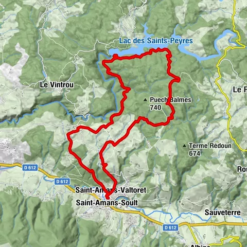 Randonnée VTT Le Lac par l'Orée du Bois