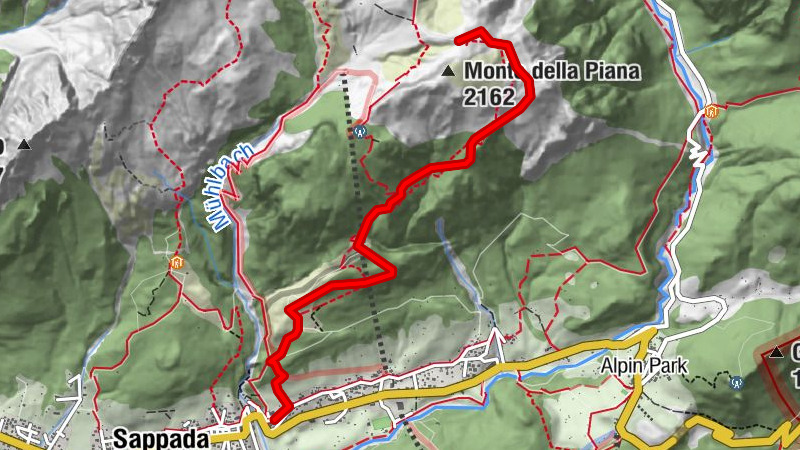 24 MONTE DELLA PIANA NATURE TRAIL - Sappada