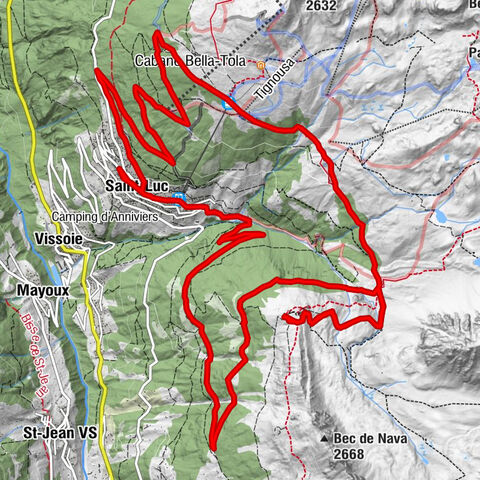 Val d'Anniviers Weisshorn Bike