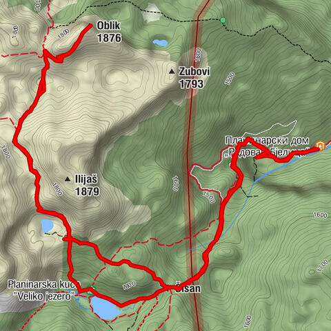 Oblik 1876m