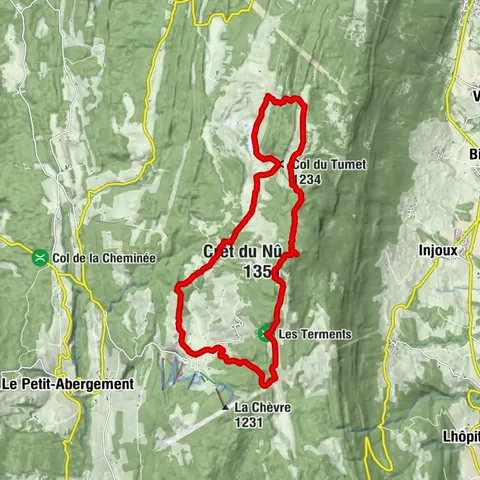 Running trail: Retord tour