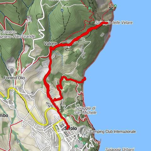 Sirolo-Passo di Lupo-Sassi Neri