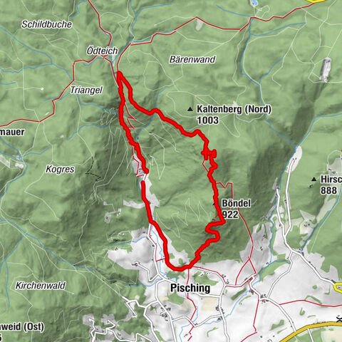 Ysperklamm mit Druidenweg