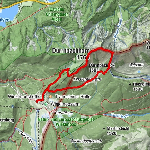 Atemberaubende Aussicht auf dem Dürrnbachhorn