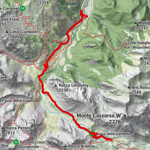 Occitan Routes: Stage 10 Borgata Chialvetta - Rifugio della Gardetta
