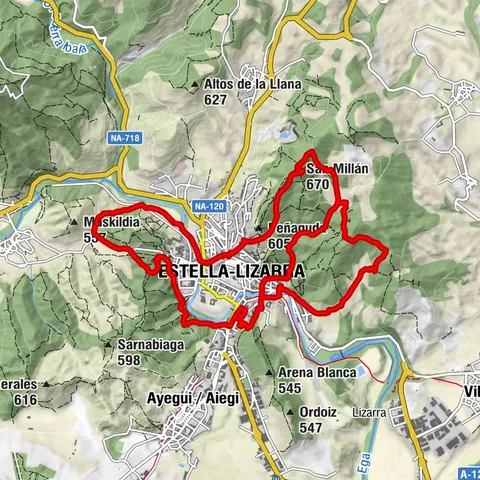 Navarra - Ruta del Zumaque. Estella-Lizarra