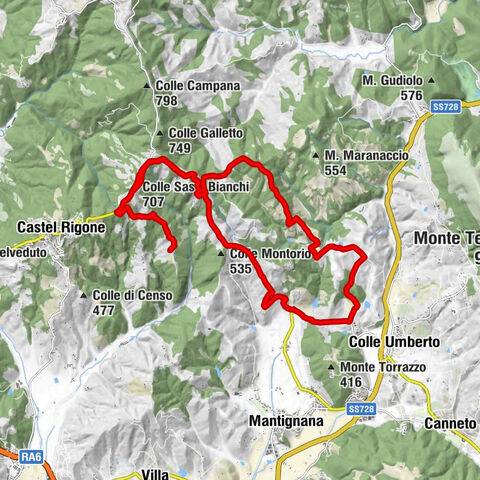 La Rogaia - strada belveduto - Tour 3