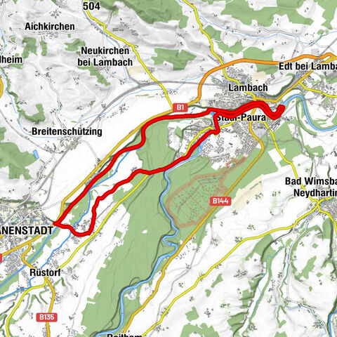 Radtour Kraftwerk Lambach