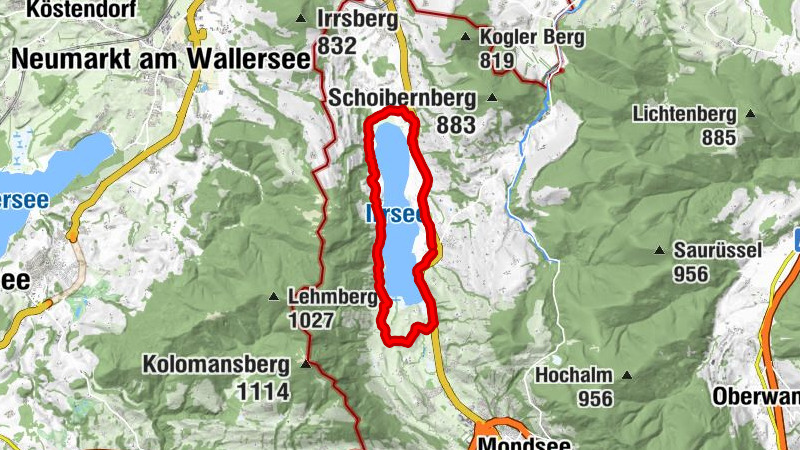 Zell am Moos: Rund um den Irrsee