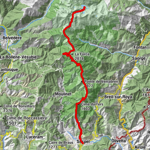 Goldtoni - Alpenbogen A103 Sospel-Refuge des Merveilles