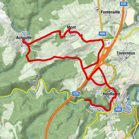 Houffalize-Achouffe en terug