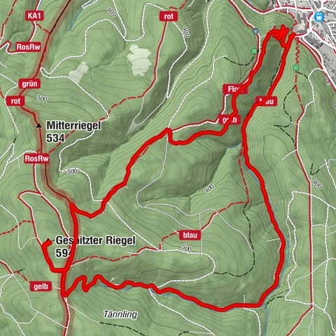 Gespitzter Riegel - Bad Sauerbrunn