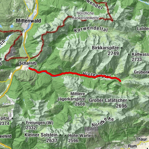 Wanderung zum Isarursprung und Kastenalm