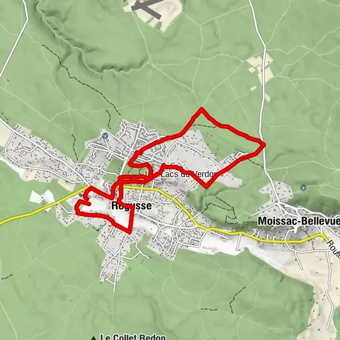 FCF MTB site - Provence Verdon - Track 39 - Green - Régusse