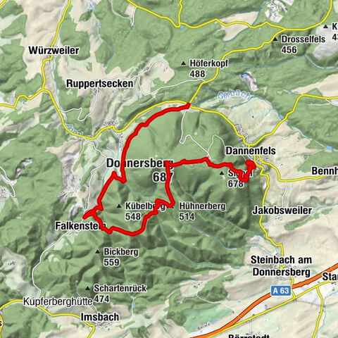 Palatinate Ridgeway Stage 02 Dannenfels - Bastenhaus