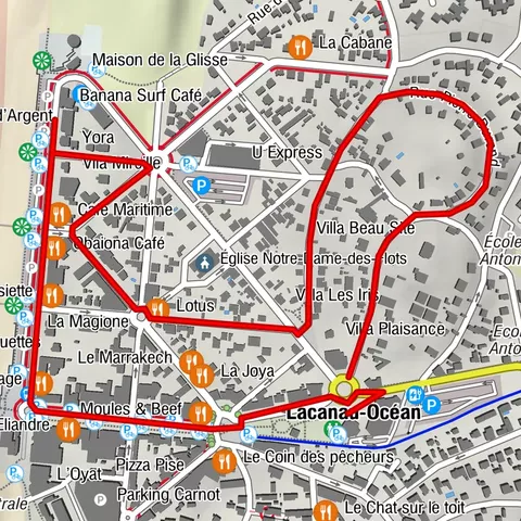 Le circuit des villas canaulaises