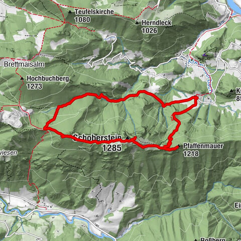 Pfaffenmauer - Schoberstein - Gipfel der Lust Gasthof Klausriegler, Oberösterreich/Österreich