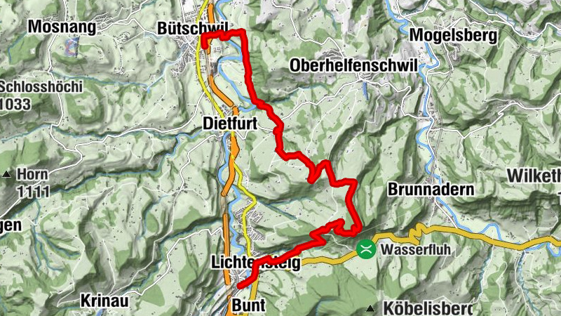 Hike to the Neutoggenburg ruins