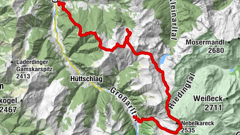Großarltal: 3-day hike from Murtörl to Großarl