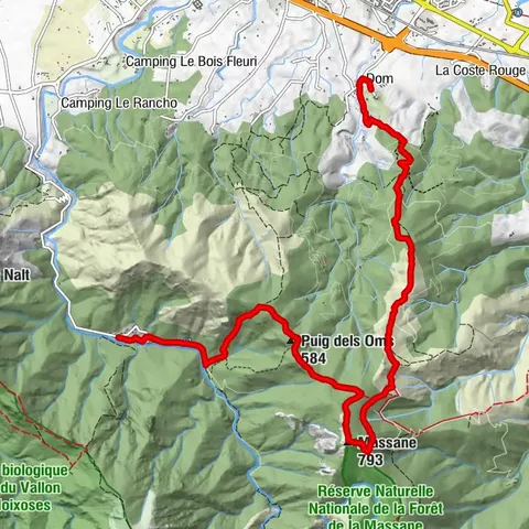 From Lavail to Valmy via the Tour de la Massane