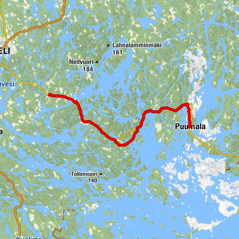 Rantapappila - Ollinmäki winery, Saimaa