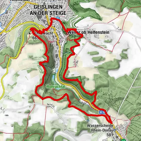 Lion Trail "Steigen Tour" - Along the Swabian construction of the century