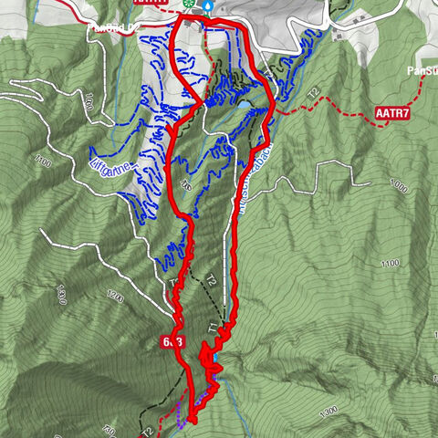 Rotschitza Klamm Klettersteig B/C