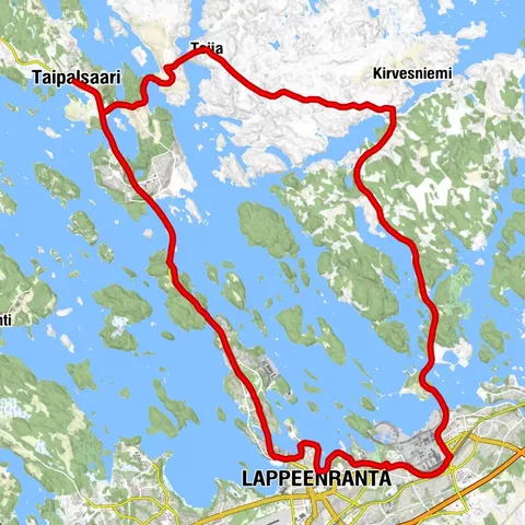 Taipalsaari scenic cycling route