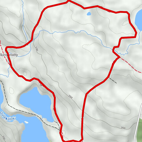 Rytikönkään reissu Trail 5 km, Oulanka National Park