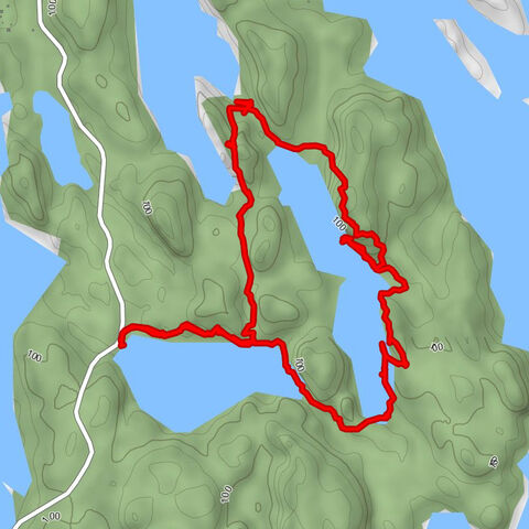 Sarkaslampi geological and Stone Age trail