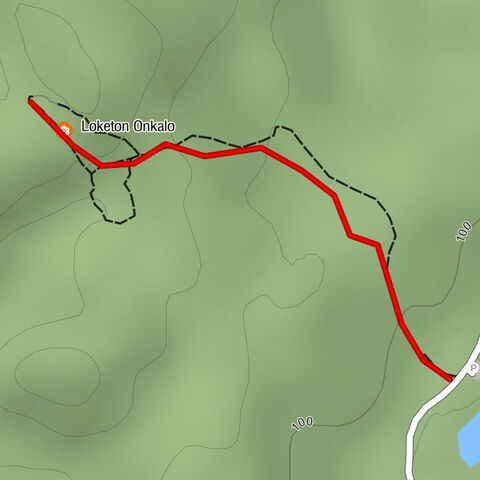 Geological trail of Loketononkalo