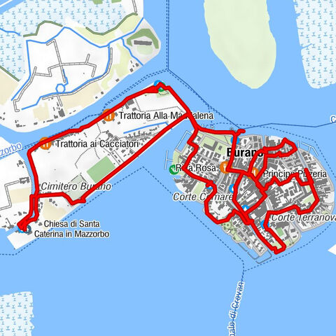 Burano, bunteste kleine Insel :))