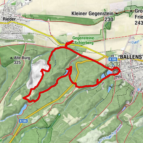 Eine Burg, ein Tagebau und ein Schloss - Erlebnisreiche Tour bei Ballenstedt