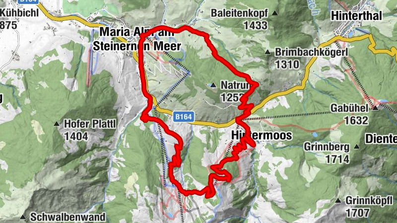 MTB Tour - Hintermoos-Jufen-Round (Tour 4)