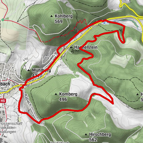 Circular route - Asbacher Old Mining Path - Schmalkalden - Thuringian Forest