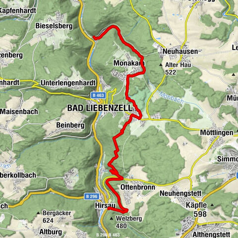 Gorge duo in the Nagold Valley – A bwegt hiking route