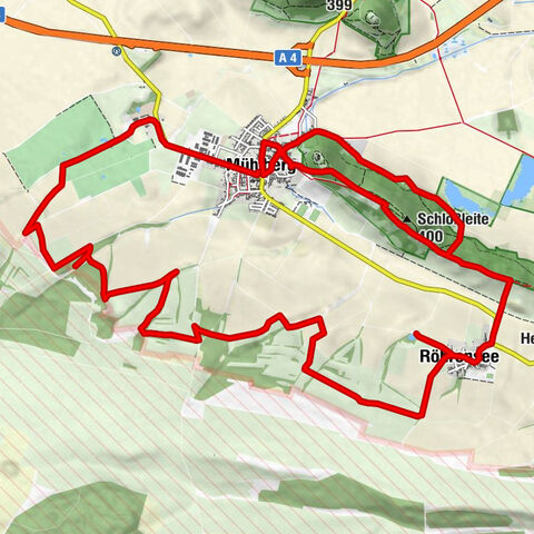 GeoRoute 2 - "Panorama Route" - UNESCO Global Geopark Thüringen Inselsberg - Drei Gleichen