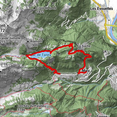 Chemin du Lac de Taney