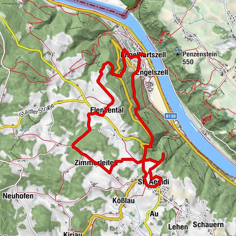 Engelhartszell: Trappistenrunde
