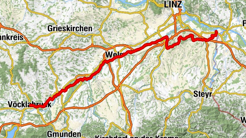 Römerradweg von Vöcklabruck - Enns: Wohlfühlstadt Vöcklabruck