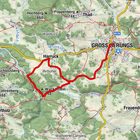 Klauskapelle hiking route no. 36