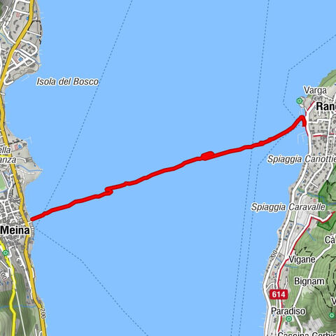 Meina to Ranco by SUP