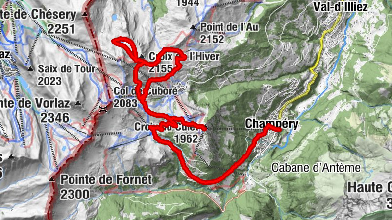 Hike to Lac Vert (Chésery)